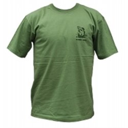 Tričko s rybářským obrázkem - Petrův zdar (zelené)