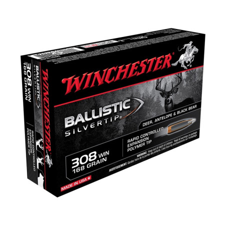 308Win. Winchester Ballistic Silvertip 10,89g 