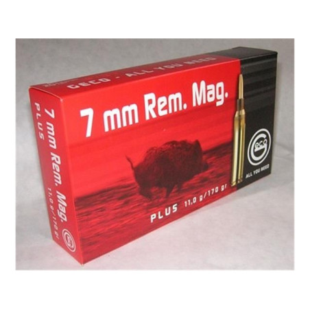 7 mm Rem. Mag. Geco Plus 11g - 20ks