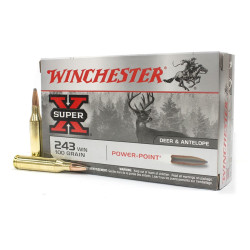 243 Win. Winchester Power-Point 6,5g 
