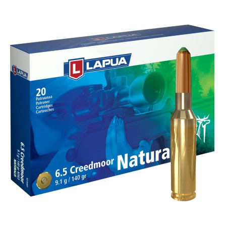 6,5 Creedmoor Lapua Naturalis® 9,1g - 20ks