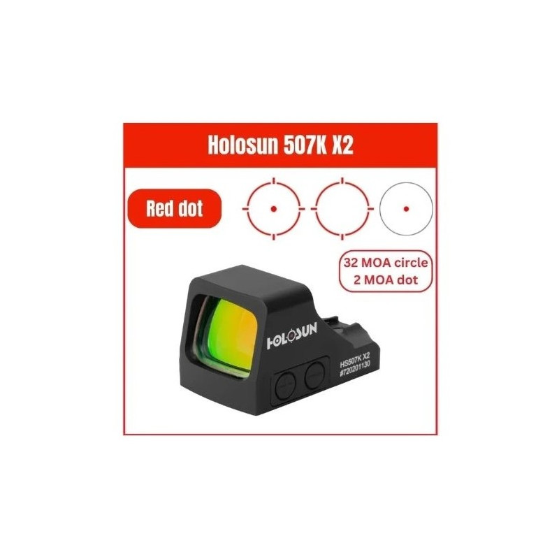 Otevřený micro kolimátor Holosun HS507K X2